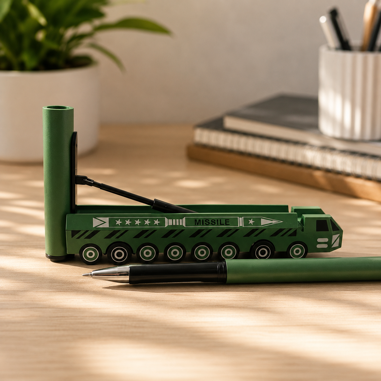 Missile Tank Novelty Pen