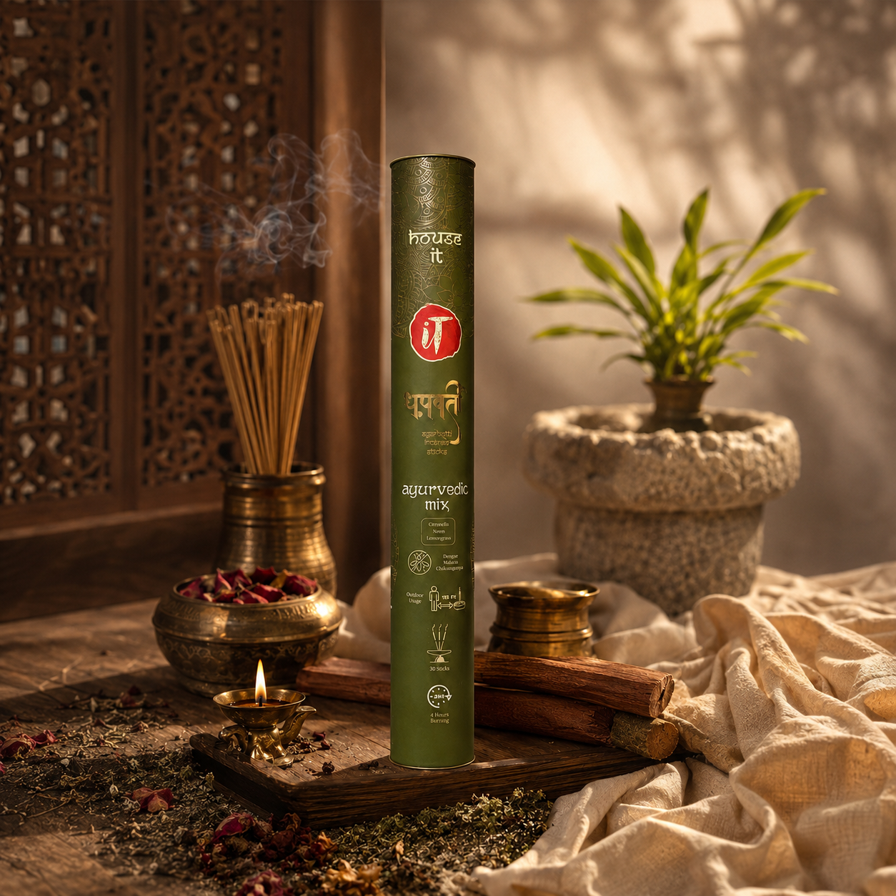 Dhoopwati Citronella Neem Lemongrass Special Mix 