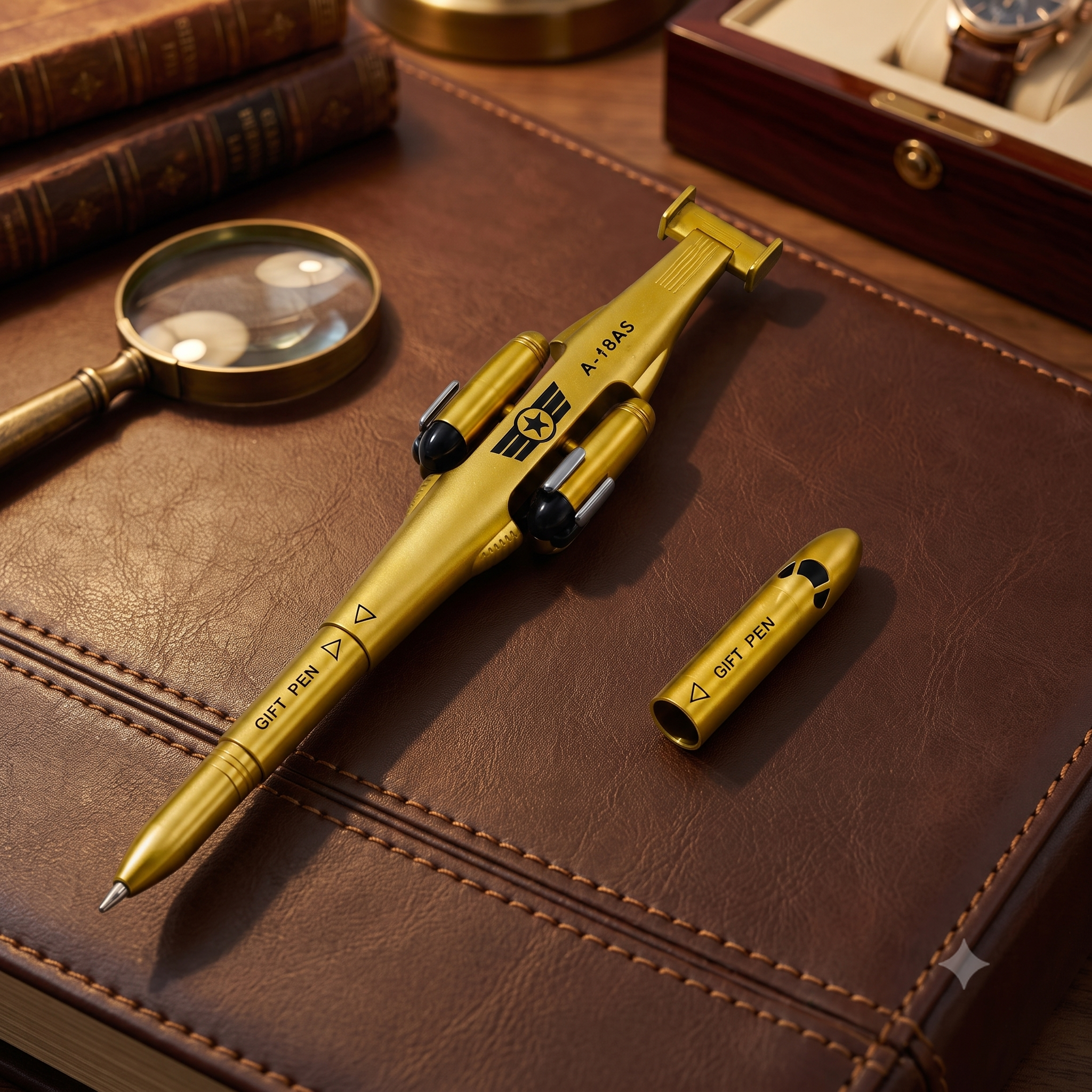 Aircraft Novelty Pen - Yellow