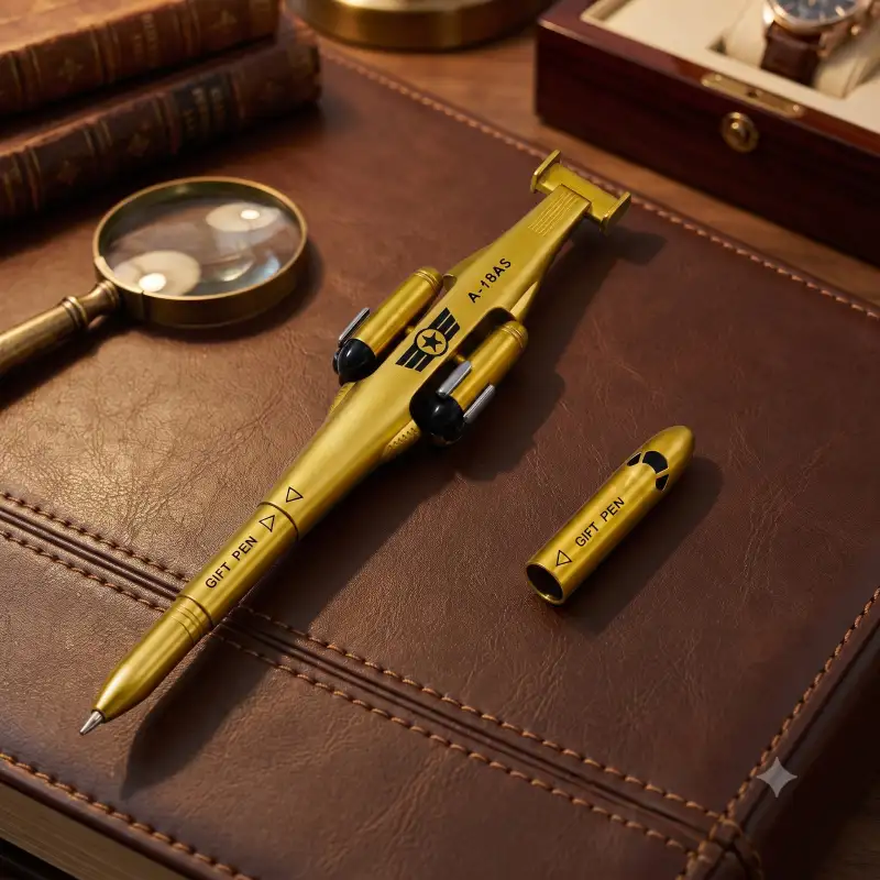 Aircraft Novelty Pen - Yellow